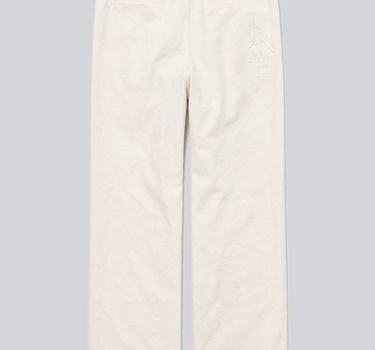 Drawstring Jeans with Embroidered Logo